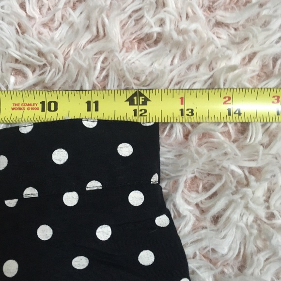 🐾VTG 80s circa polka dot mini skirt - Picture 3 of 6